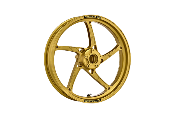 OZ Piega R forged aluminium front wheel for BMW M1000RR K66 in anodised Techno Black