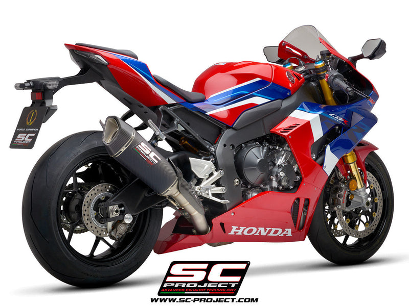SC-Project SC1-R slip-on silencer for Honda CBR 1000 RR-R SC82 carbon and titanium finish