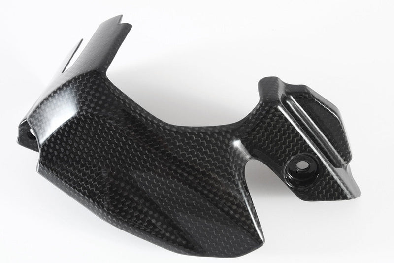 Fullsix carbon sprocket cover for Ducati Panigale 959 2016–2019, autoclave-cured real carbon fibre