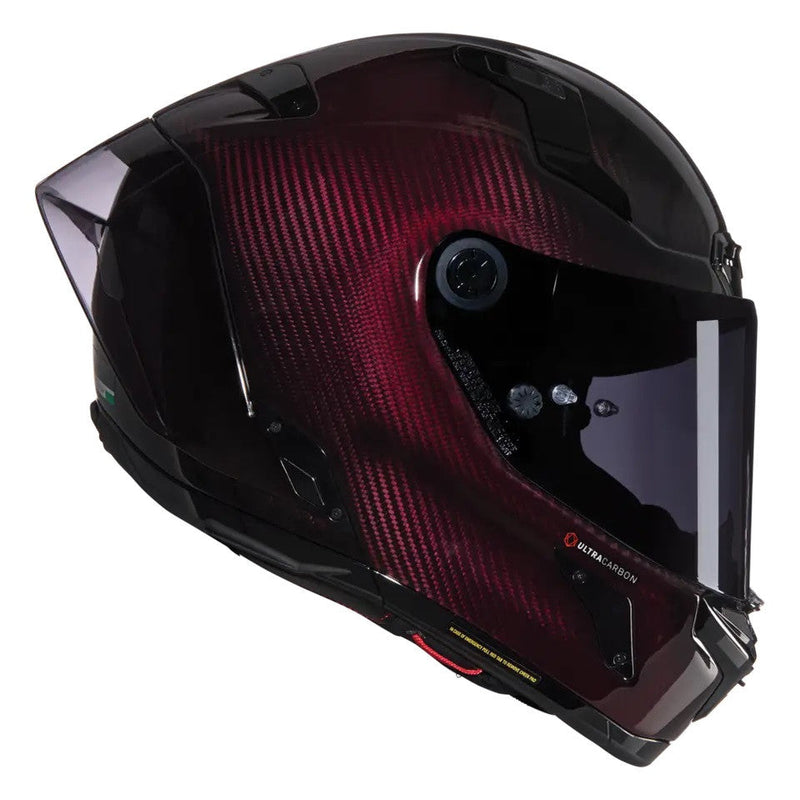 Nolan X-804 RS Ultra Carbon full-face helmet in Glossy Rot Liquido 326