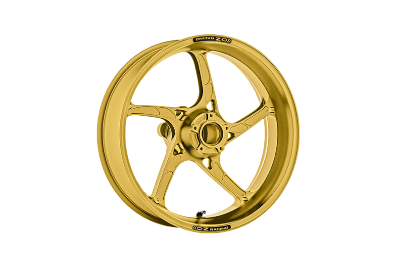 OZ Piega R forged aluminium rear wheel for Ducati Panigale V4/S/R 2025-2026, techno black anodised