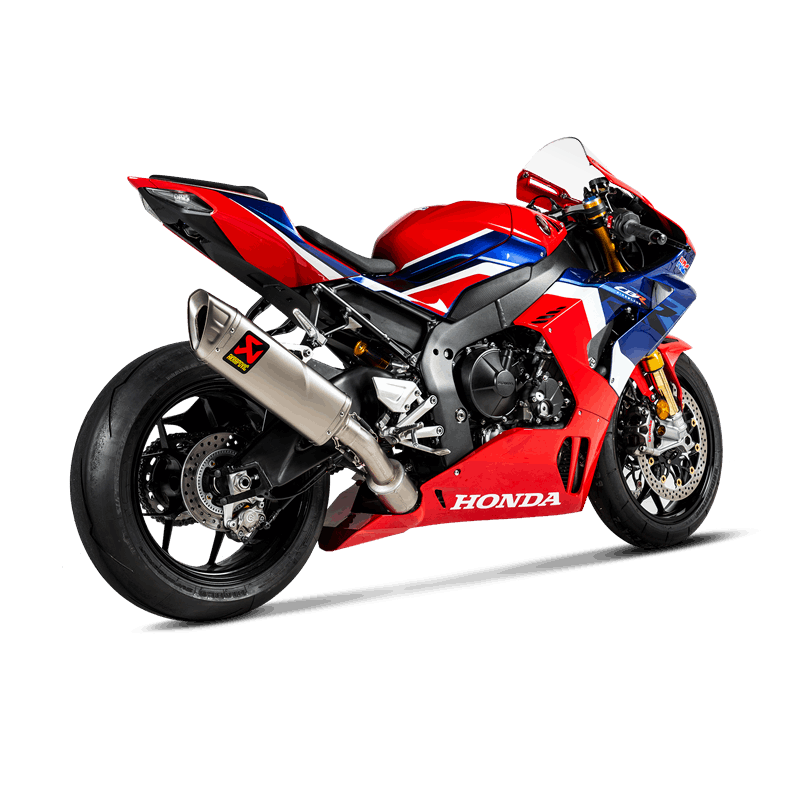 Akrapovic stainless steel link pipe with resonator for Honda CBR1000RR-R SC82 2020-2023