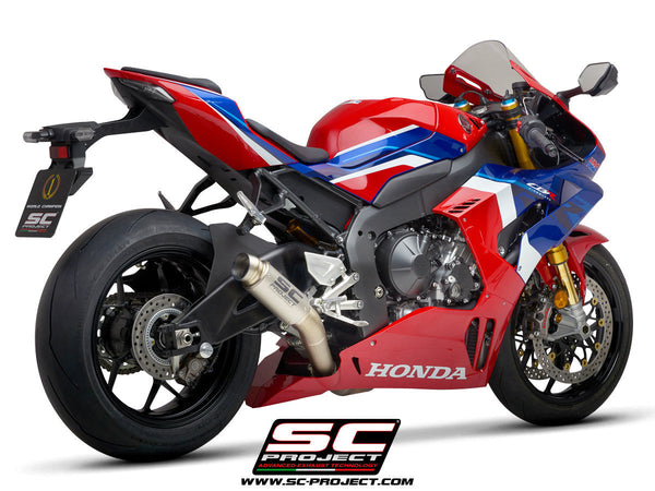 SC-Project GP70-R slip-on silencer Honda CBR 1000 RR-R SC82 carbon titanium H35A-T70