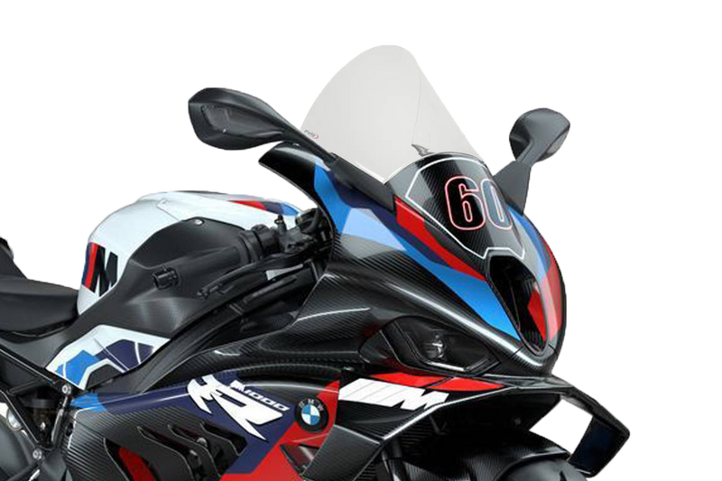 Puig R-Racer windshield for BMW M1000RR K66 2023-2026, part 21617