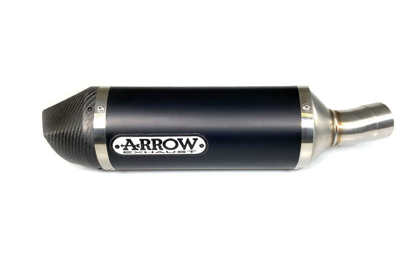 Arrow Race-Tech Aluminium Dark slip-on silencer for Suzuki GSX-R 1000 2017-2023 – 71855AKN