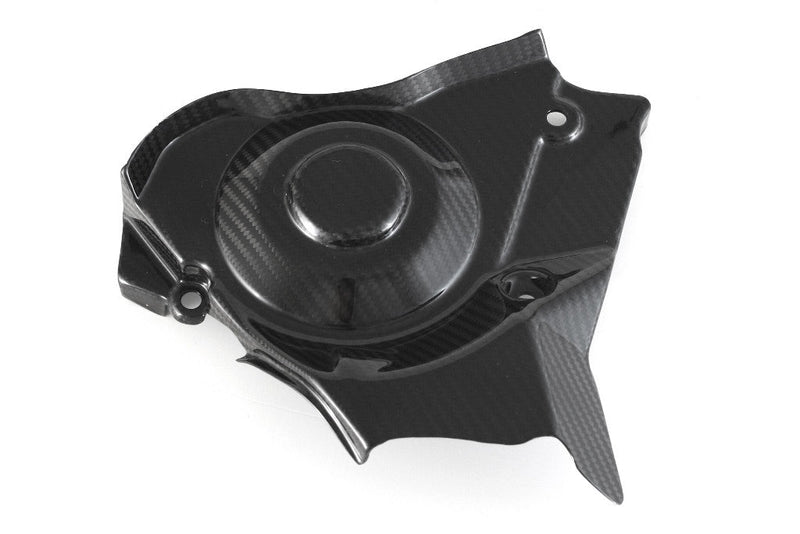 Fullsix carbon sprocket cover for Aprilia RSV4 RR RF 1100 Factory 2009–2020, 245 twill weave