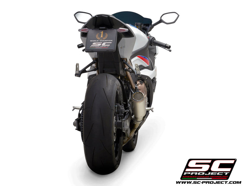 SC-Project CR-T slip-on silencer BMW S1000RR K67 titanium carbon