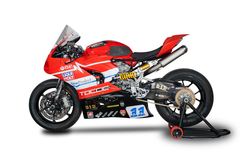 Spark Exhaust GDU8836 SSP titanium full exhaust system on Ducati Panigale V2 955