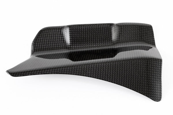 Fullsix carbon battery cover for Ducati Panigale 899 2013-2016 in glossy 200 Plain weave