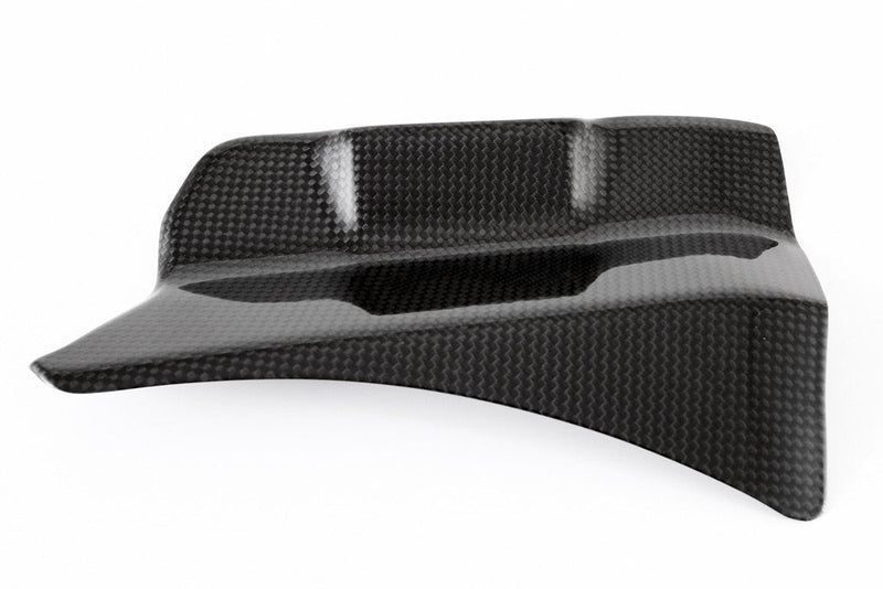 Fullsix carbon battery cover for Ducati Panigale 899 2013-2016 in glossy 200 Plain weave