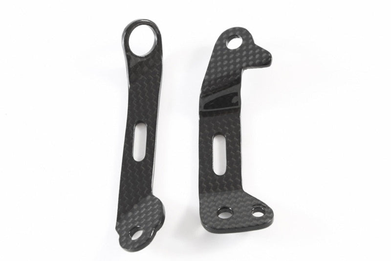 Fullsix carbon brake and clutch reservoir bracket set for Ducati Panigale 1199