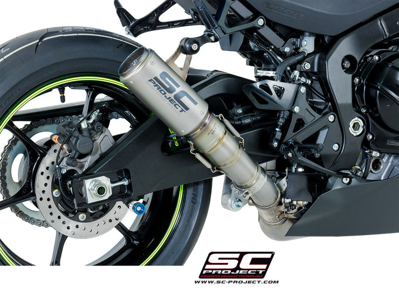 SC-Project CR-T slip-on silencer for Suzuki GSX-R 1000 2017-2023 S16A-T36