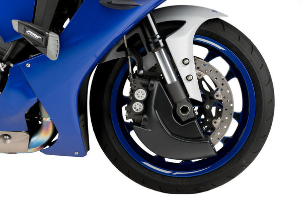 Puig brake caliper cooler 21453-J matte black for Yamaha YZF-R1 RN32 RN49 RN65