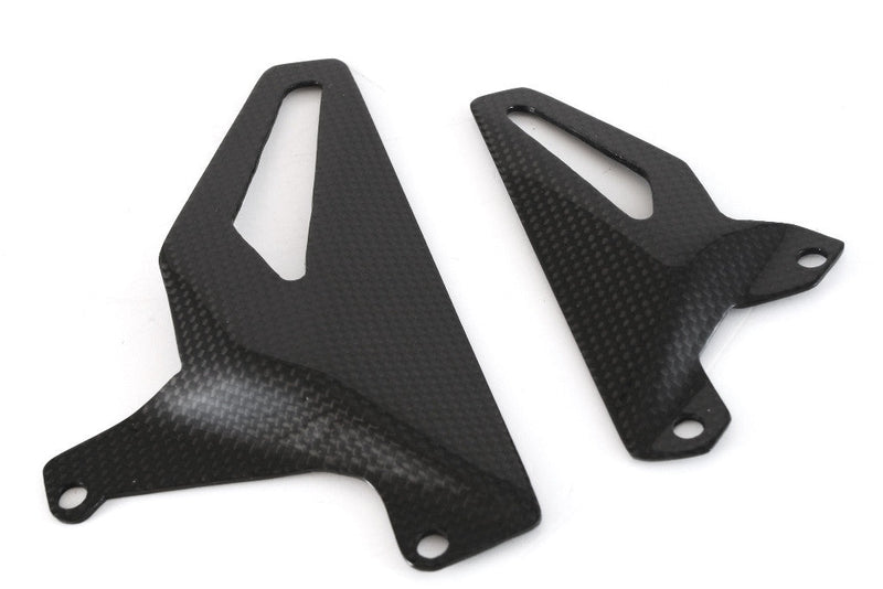 Fullsix Carbon Open Heel Guards for Ducati Panigale V4/S/R — carbon fibre set