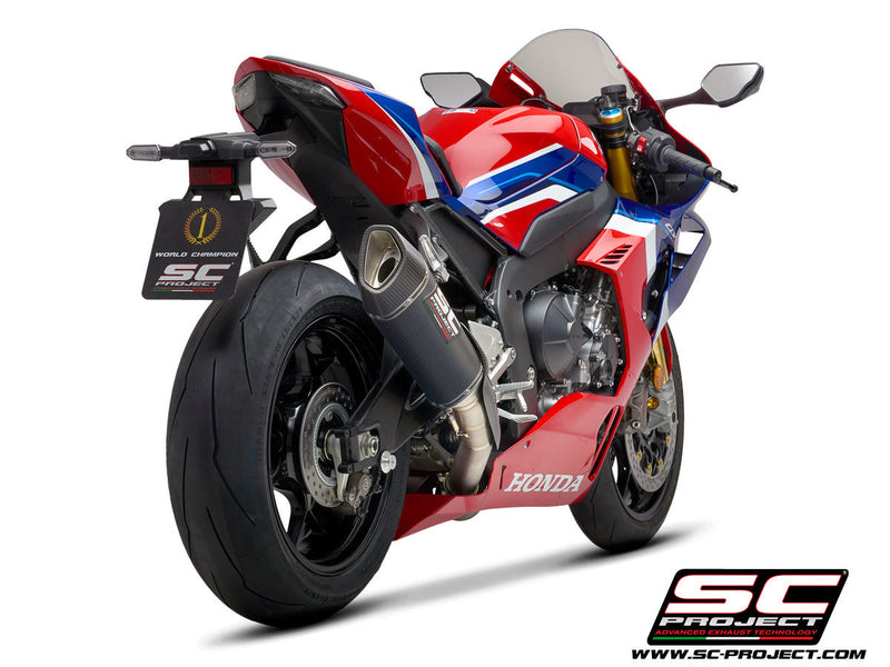SC-Project SC1-R slip-on silencer for Honda CBR 1000 RR-R SC82 carbon and titanium finish