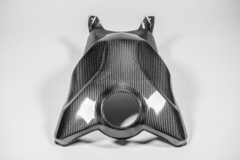 AP Carbon Line SBK 200g twill carbon tank cover for Ducati Panigale V4/S/R 2022-2024