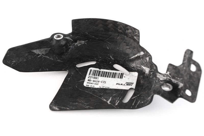 Fullsix carbon fibre sprocket cover for Ducati Panigale V4/S 2025-2026