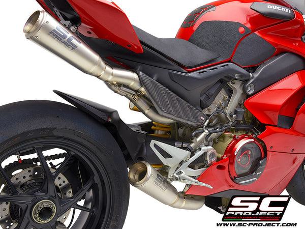 SC-Project S1-GP titanium full exhaust system Ducati Panigale V4/S D26A-TC43T