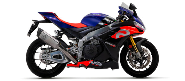Arrow Pista stainless steel slip-on silencer kit 71004PT for Aprilia RSV4 1100 Factory