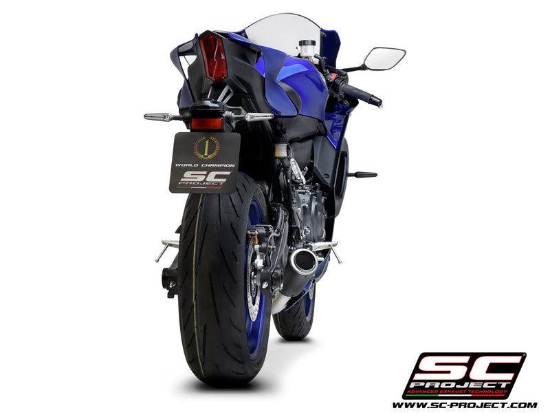 SC-Project RACE CR-T full exhaust system Yamaha YZF-R7 titanium carbon