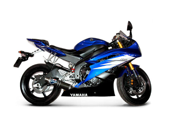 Termignoni Classic-GP carbon slip-on silencer for Yamaha YZF-R6 2006-2026