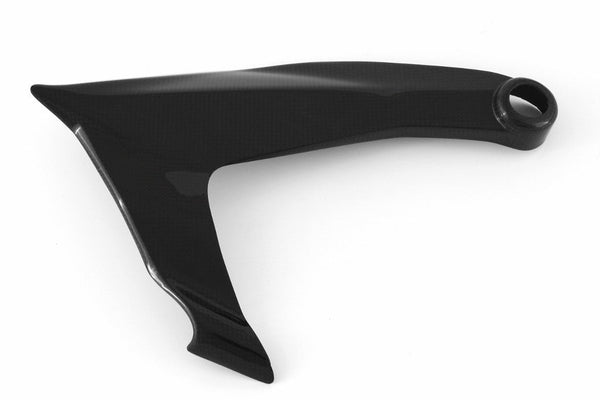 Fullsix carbon frame covers for Ducati Panigale 1199 in gloss carbon finish