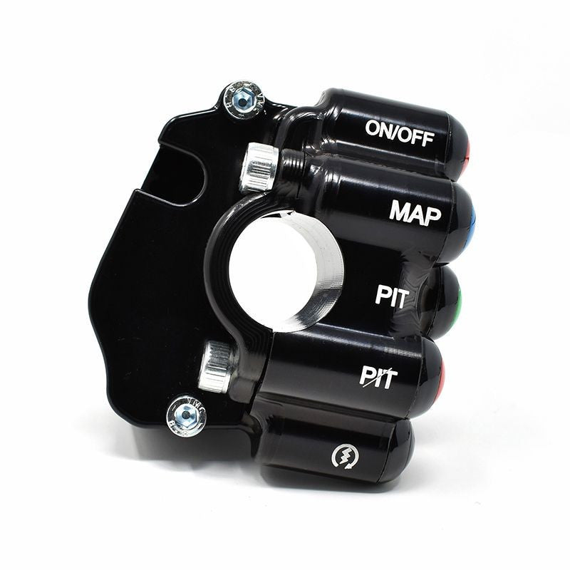 JetPrime JP ACC 027 CNC aluminium throttle grip housing black anodised Honda CBR 1000 RR-R SC82