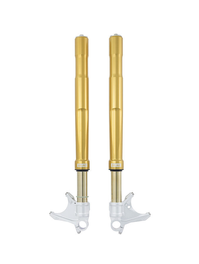 Öhlins FGRT 237 upside-down fork for Kawasaki ZX-10R ZX-10RR 2021–2026 gold anodised