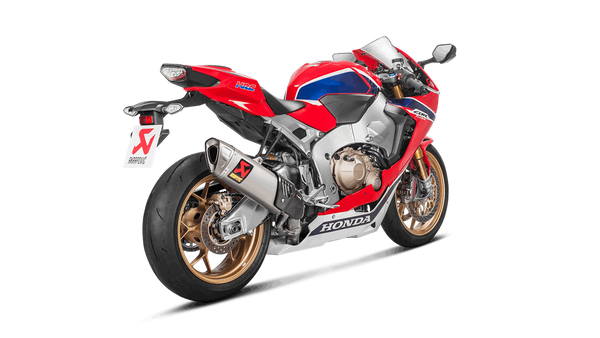 Akrapovic Slip-On Line titanium silencer on Honda CBR1000RR SC77
