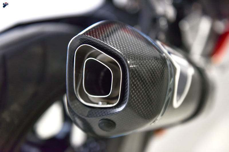 Termignoni H17109400TTC full titanium exhaust system with carbon silencer on Honda CBR 1000 RR-R SC82