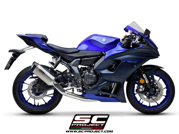 SC-Project SC1-S full exhaust system for Yamaha YZF-R7 2021-2025