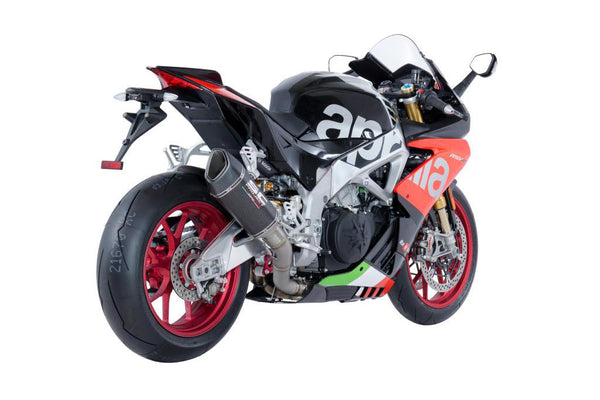 SC-Project SC1-R slip-on silencer for Aprilia RSV4 RR RF 2018-2020 titanium carbon
