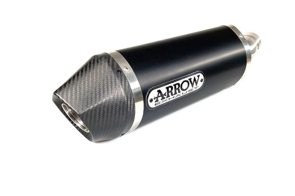 Arrow Race-Tech Aluminium Dark slip-on silencer for Suzuki GSX-R 1000 2017-2023 – 71855AKN