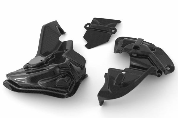 Fullsix carbon cylinder head cover set for Ducati Panigale 1199 in gloss finish