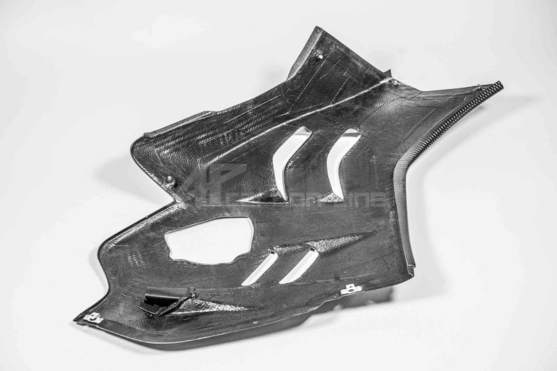 AP Carbon Line SBK left side panel 200g twill carbon Ducati Panigale V4 2022-2024