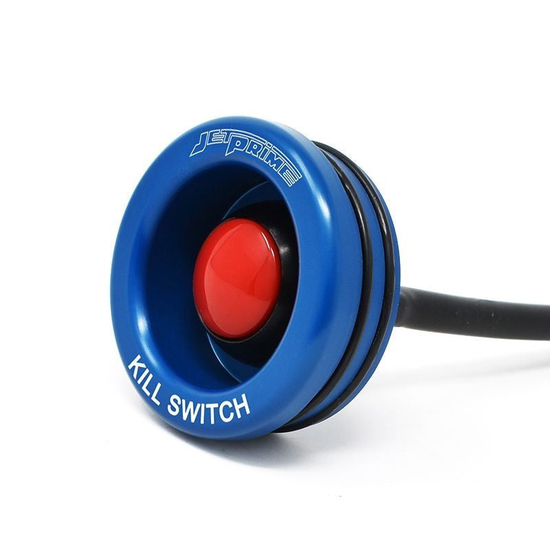 JetPrime JP KS 023 kill switch button for Yamaha YZF-R6 YEC in black, blue and titanium