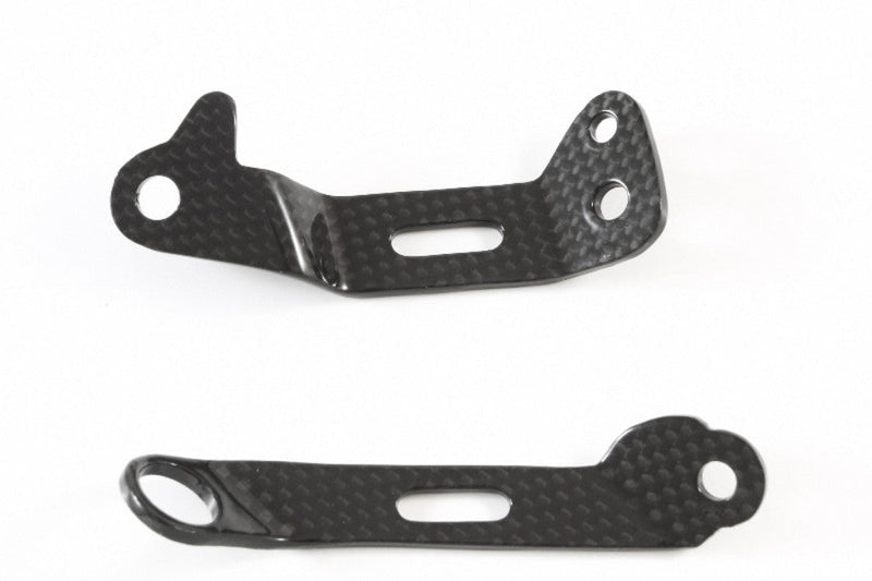 Fullsix carbon brake and clutch reservoir bracket set for Ducati Panigale 1199