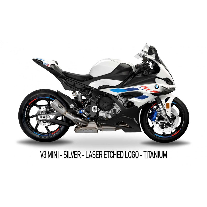 Austin Racing GP1RS V3 Mini titanium slip-on silencer for BMW S1000RR K67
