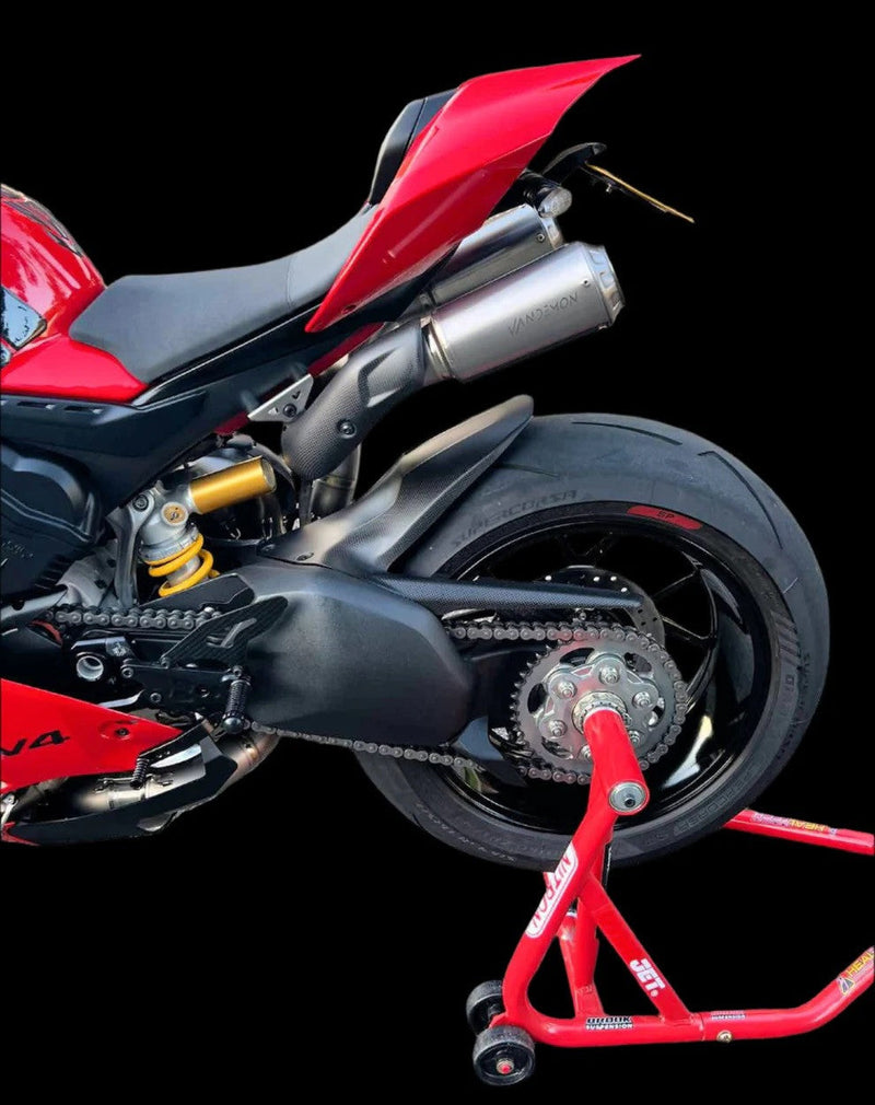 Vandemon High Titanium full exhaust system high mount for Ducati Panigale V4 V4 S V4 R 2018-2024