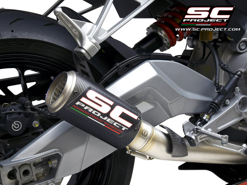 SC-Project CR-T 2-1 stainless steel full exhaust system for Aprilia RS 660