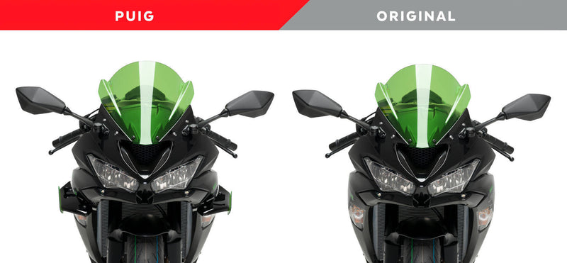 Puig Downforce Sport Winglets model 3176 for Kawasaki ZX-6R 636
