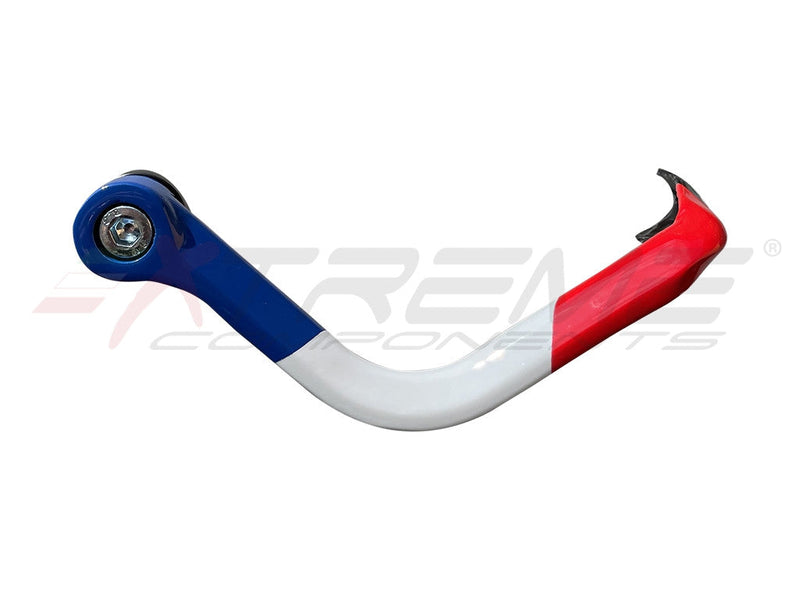 Extreme Components GP EVO Carbon Brake Lever Guard France edition with hand-painted tricolour livery