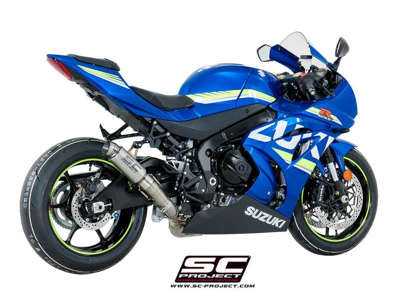 SC-Project GP70-R titanium slip-on silencer Suzuki GSX-R 1000 S16A-T70T