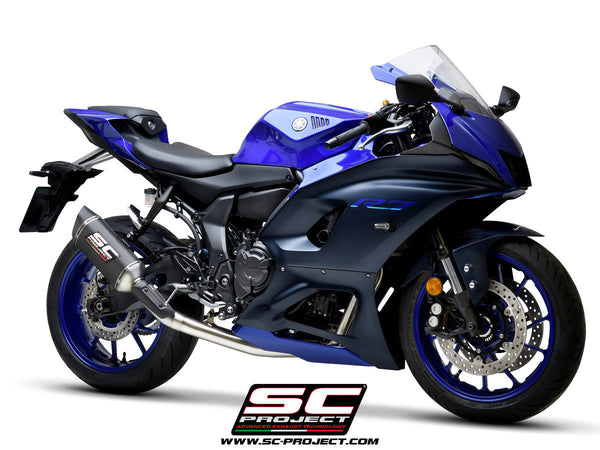 SC-Project SC1-S full exhaust system for Yamaha YZF-R7 2021-2025