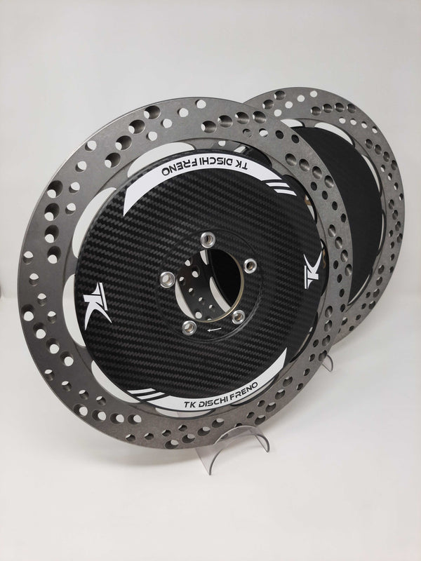 TK Dischi Freno carbon brake disc covers for Ducati Panigale V4/S/R 2025-2026