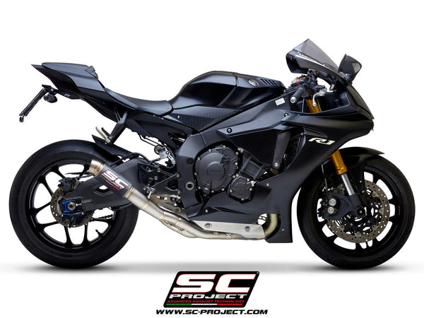 SC-Project GP70-R slip-on silencer for Yamaha YZF-R1 RN65 2020-2026