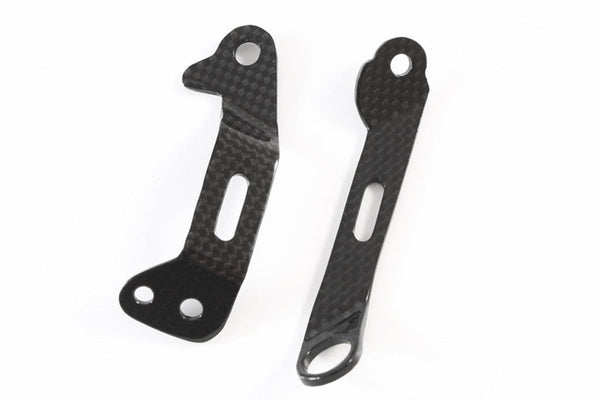 Fullsix carbon brake and clutch reservoir bracket set for Ducati Panigale V2 955