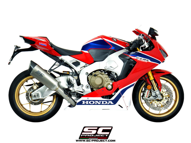 SC-Project SC1-R slip-on silencer Honda CBR 1000 RR 2017-2019 carbon titanium