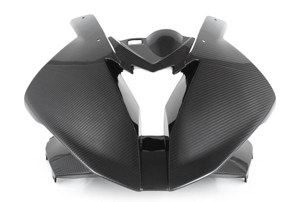 Fullsix Carbon Race headlight fairing for BMW S1000RR K46 2015-2018, 245 Twill carbon