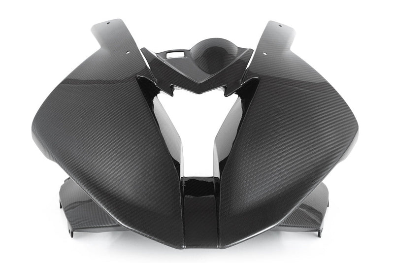 Fullsix Carbon Race headlight fairing for BMW S1000RR K46 2015-2018, 245 Twill carbon